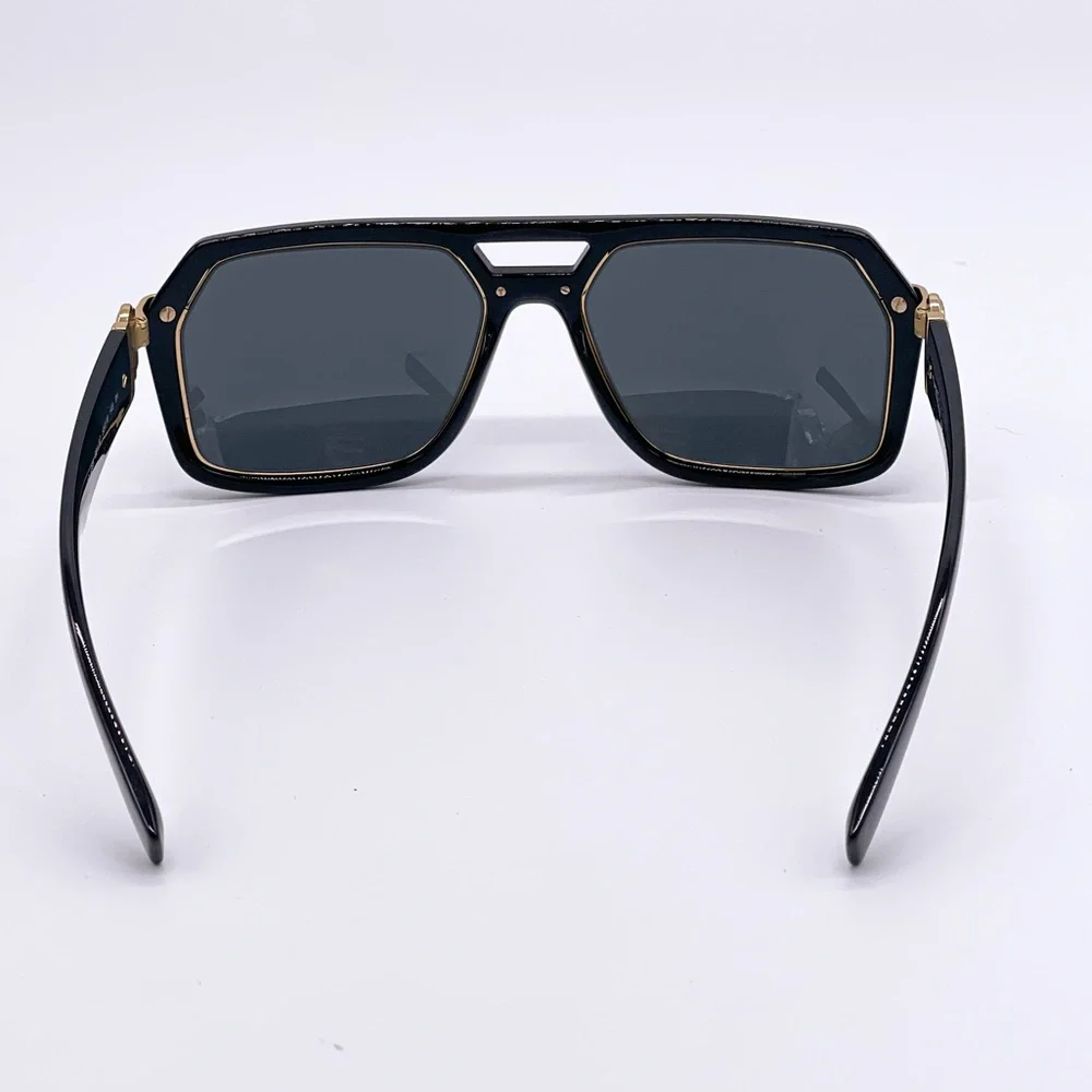 NEW VERSACE VE4399 GB1/87 MEN BLACK SQUARE SUNGLASSES VERSACE MOD 4399